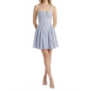 NEW KESTAN leo dress in blue